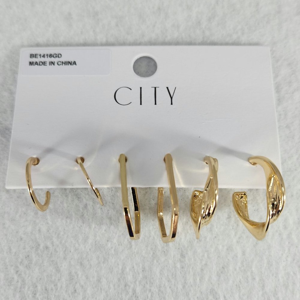 City Earrings #194